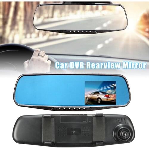 2.8" Car DVR Rearview Mirror Dash Cam Camera Video Recorder Motion Detection Auto Registrator DVR Dash Cam