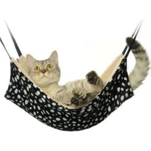 2019 New Warm Hanging Cat Bed Mat Soft Cat Hammock Winter Hammock Pet Kitten Cage Bed Cover Cushion Drop Shipping