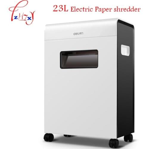 Automatic Electric Paper shredder office 23L volume Paper shredder Drawer type 9903