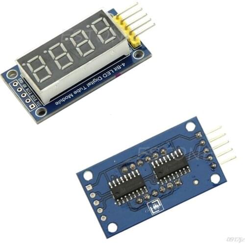 4 Bits Digital Tube LED Display Module Four Serial for 595 Driver