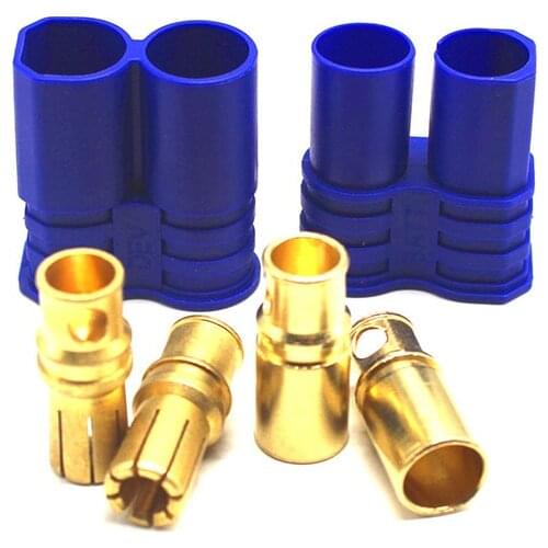 5 / 10 / 20 / 50 Pairs EC8 Connector 8.0mm Banana Plug Bullet Connector Female Male for RC ESC LIPO Battery/Motor