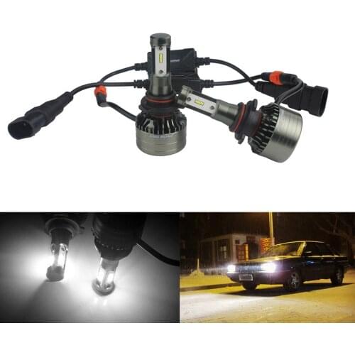ANGRONG HB4 9006 LED CSP Chips 72W 9000LM Headlight Conversion Kits Bulb Driving Light