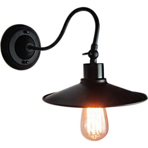 BDBQBL Vintage Lid Wall Lamps American Industry Originality Wall Lamp AC 110-240V Water Pipe Restaurant Coffee Art Wandlamp