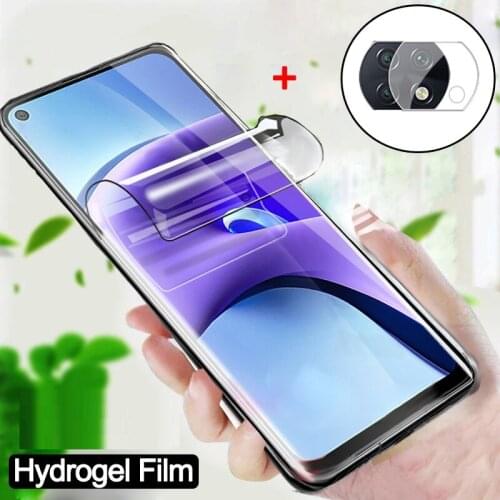 2-in-1 For Case Xiaomi Mi 10i 5G Full Cover Hydrogel Film Mi 10 10T Lite Pro 5G Camera Lens Screen Protector Mi 10i 5G Glass