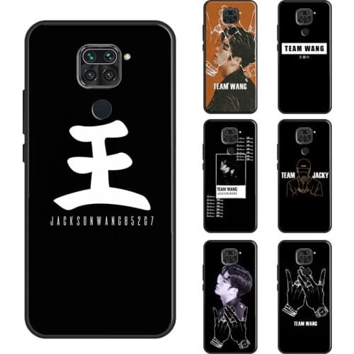 TEAM WANG Jackson Wang GOT7 Case For Xiaomi Redmi Note 10 9 Pro 9S 8T Note 8 Pro Cover For Redmi 9 9T 9A 9C K40 7A 8A