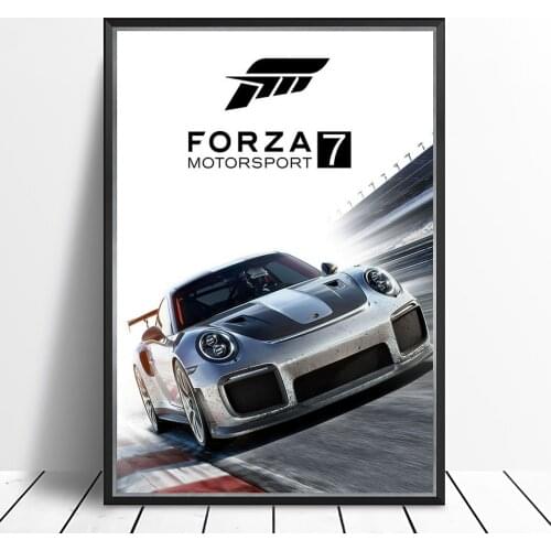 Forza 7 Video Game Canvas Poster Home Wall Painting Decoration (No Frame)