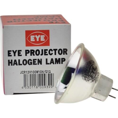 EYE JCR 12V100W10H,12V 100W projector halogen lamp,JCR12V100W10H 60119 AOI SMT microscope,JCR12V100W10H G1,Iwasaki electric bulb