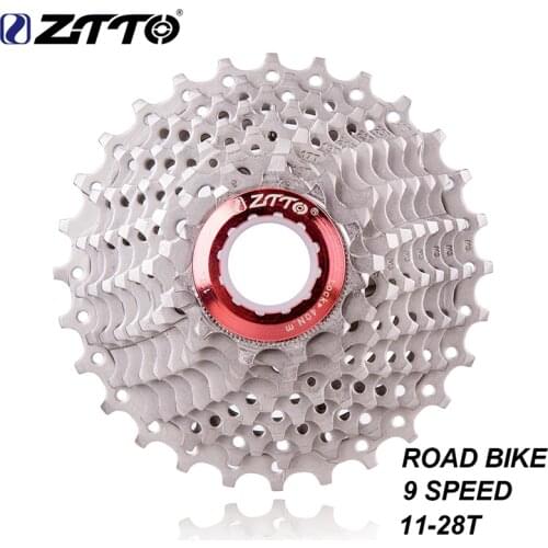 Road Bike Cassette 9 Velocidades 9s 11-28T Speed 9v Freewheel Road Bicycle 18S 27S Chain Sprocket Flywheel