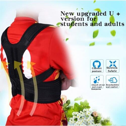 Posture Corrector Back Support Fitness Support Belt The New Hunchback Correction Strap Posture Correction Prevents Hunchback