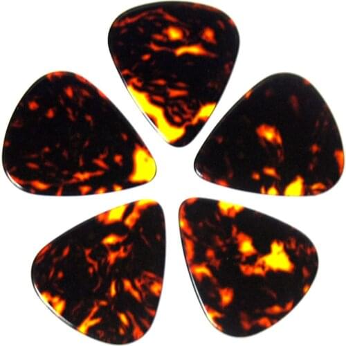 Wholesale Lots of 500pcs Tortoiseshell Heavy 0.96mm Celluloid Guitar Picks Plectrums