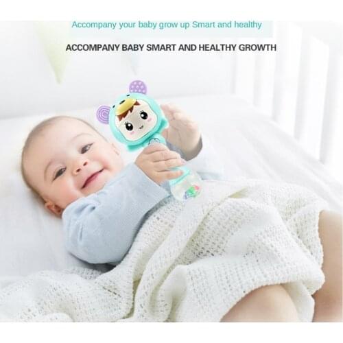 Rattle Soothing Baby Teething Toy Music Rhythm Stick 0-1 Year Old Baby Teether Educational Toy For Kids Hand Rattle