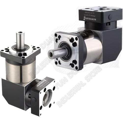 3:1 Right Angled Planetary Reducer Gearbox 90Degree Reversing Corner Reducer for NEMA24 60mm 200W 400W 600W Servo Motor