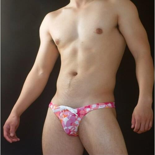 QT537 Sexy narrow waist swimwear 2020 new summer men beach shorts board swim trunk swimming pool briefs swimsuits gay bikinis