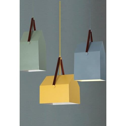 Nordic design lamp led pendant light living room decoration suspension luminaire lampshade kitchen/bedside lustre light fixture