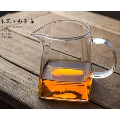 Heat-resistant Coffee Sharing Cup Glass Drip Leak Pot Household V60 Hand Rinse Teapot Public Serving Mug Tea Ceremony Tools
