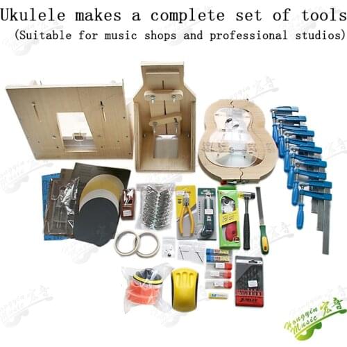 Ukulele UKLL small guitar handmade DIY complete kit Ukulele guitar making kit complete