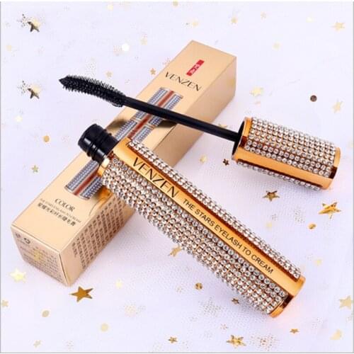 Glorious Everlong Mascara Waterproof Fiber Curling Makeup Thick Not Easy to Smudge Eyelash Growth Solution