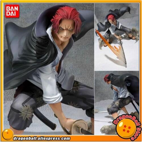 Japan Anime "ONE PIECE" 100% Original BANDAI Tamashii Nations Figuarts Zero Figure - Shanks -Battle Ver