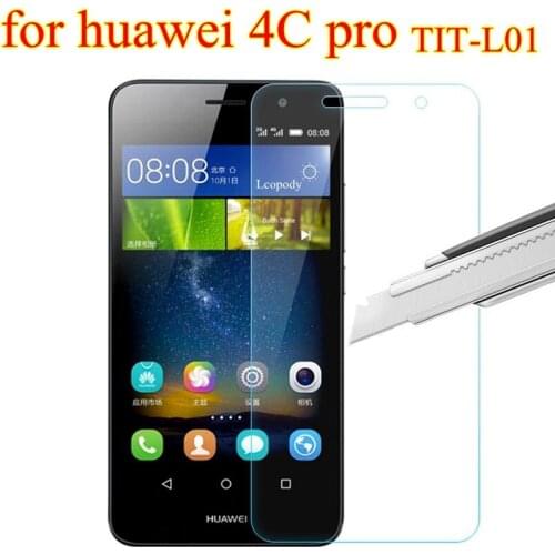 Tempered Glass For Huawei Honor 4C pro 4cpro Screen Protector SKLO Film en verre on FOR HUAWEI 4c pro TIT-L01 TIT L01 case cover