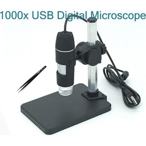 1000x USB Digital Microscope + Holder(new), 8-LED Endoscope With Measurement Software USB Microscope