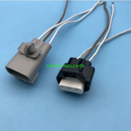 3 Pin Automotive Waterproof Wiper Water Jet Plug male and female Connector 6188-0338 6189-0193 90980-10981 with 15cm 18AWG wire