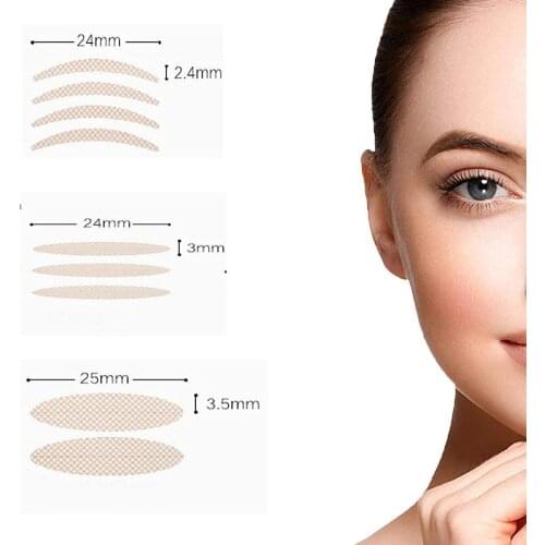 Boxed Roller Pull Style 360Pcs Invisible Double Eyelid Tape Self Fold Adhesive Stickers Makeup Eyes Sticker Decoration Big Y5R6