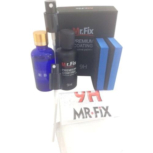 50ML Spray Type MR.FIX9H Automotive Plating Crystal Set Degreaser + 9HMR.FIX Automotive Ceramic Plating Crystal