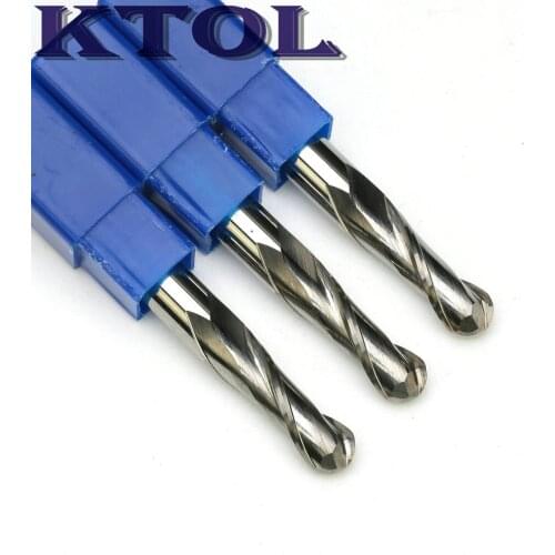 8*25MM Solid Carbide Ball Nose End Mill CNC Router Tools Cutter for Engraving 3D Embossing NEW Sale CNC Tools Wood Cutter Set