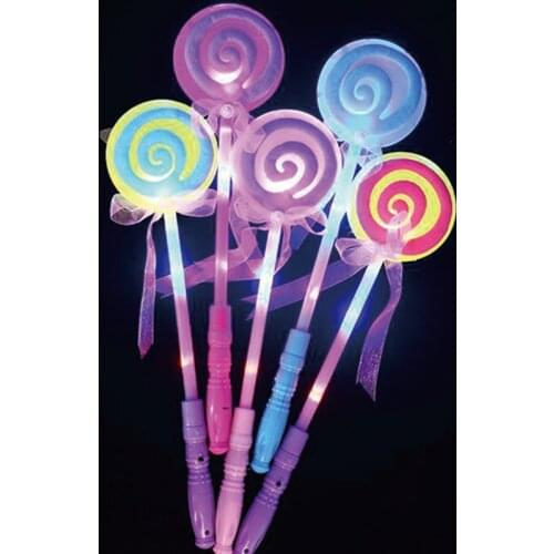 Color Lollipop Glow Sticks Dark Party Lights Bracelets Glow Sticks Wedding Decoration Flashing Led Toys Light Sticks 40pcs/lot