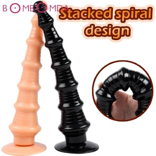 Anus Backyard Beads Anal Balls Long Anal Plug With Suction Cup Prostata Massage Butt Plug Sex Toys for Women Men Adults Products