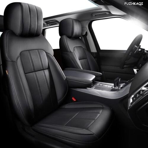 FUZHKAQI Custom Leather car seat cover For Honda Accord Odyssey FIT CR-V XR-V civic CITY Crosstour Crider VEZEL AVANCIER covers