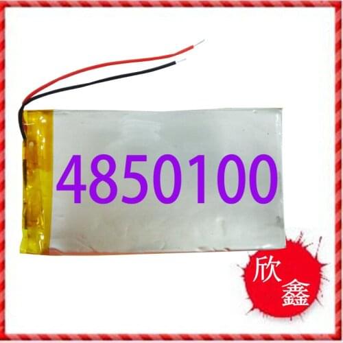 Large capacity lithium polymer lithium battery 3.7V 3000mAh 4850100 tablet computer battery MID Rechargeable Li-ion Cell