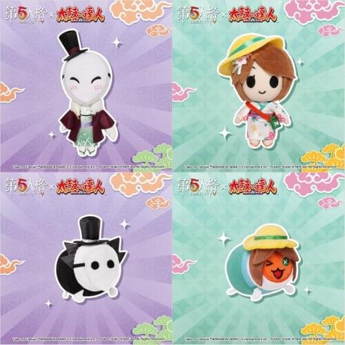 Game Identity V Taiko No Tatsujin Jack Emma Woods Anime Cosplay Mini Plush Doll Keychain Cute Plushie Bag Pendant Toy Xmas Gifts