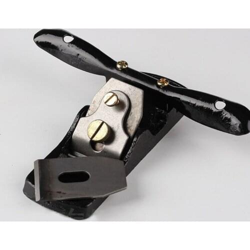 Mini Handheld Woodworking Planing 58*38mm Chrome Vanadium Alloy Steel Blade Flat Bottom Bird Planer Carpenter Tools