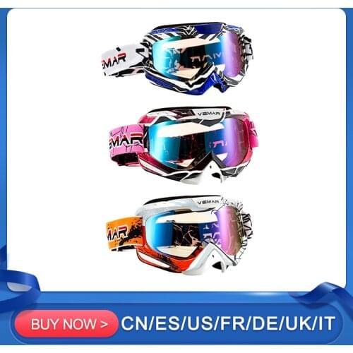 New Motorcycle Goggles Motocross Sunglasses Safety Protective MX Night Vision Helmet Goggles Driver Driving Glasses