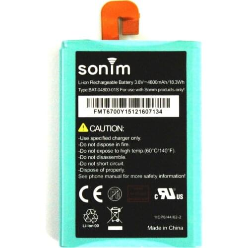 New original High Quality 4800mAh BAT-04800-01S Battery For Verizon Sonim XP7 XP7700 smart phone