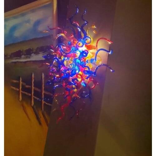 Luxury Flower Hanging Arts Wall Mounted Sconces LED Wall light Fixture