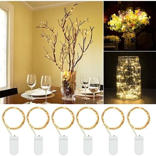 Bliss 20 30pcs LEDs Wedding Fairy Light Christmas Garland LED String Light Outdoor New Year Birthday Party Garden Decoration,Q