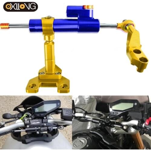 FOR YAMAHA YZF R3/R25 YZF-R3 YZF-R25 2014-2017 2015 2016 Stabilizer Steering Damper Mounting Bracket Support Kit Safety Control