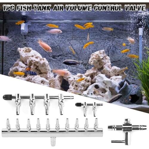 Aquarium Air Flow Splitter Air Flow Control Valves Special Valves Fish Tank Splitter for Fish Tank Free Air Pumps & Accessories