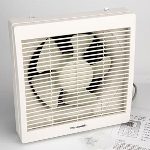 Panasonic Windows Exhaust Fan Bathroom Large Air Volume Bedroom Suction Fan Low Noise Louver Fence Ventilation 220 Volts