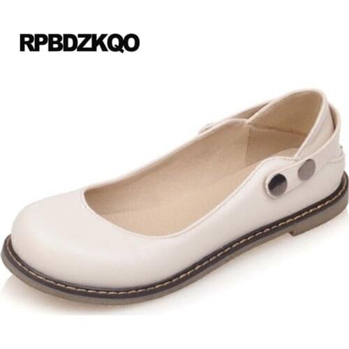 Chinese Mori Girl Women Mary Jane 11 Flats 2018 Cheap Shoes China Cute Round Toe Large Size Slip On 10 Japanese School Designer