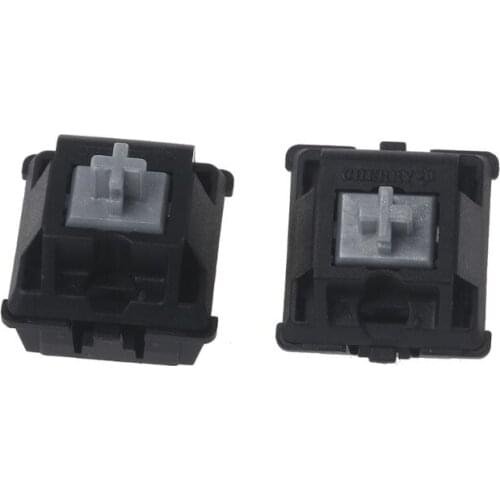 2Pcs Original Cherry MX Switch Silver Switch 3 Pin For Mechanical Keyboard Clear Switch
