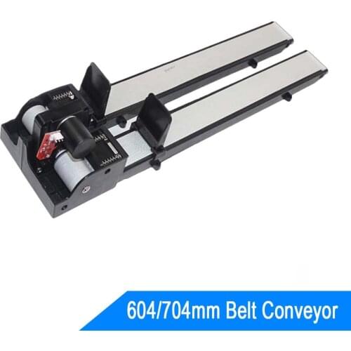 PVC Belt Conveyor Length 704mm 604mm for Vending Machine Grocery Pickup Contactless Table