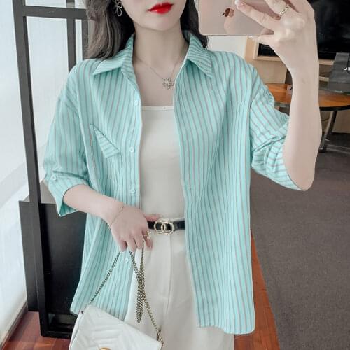 AIHUYIGUI Collar Blouses