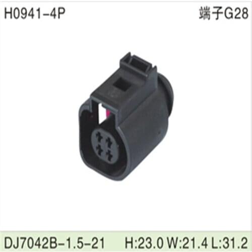 Free shipping 500pcs DJ7042B-1.5-21 4Pin 1.5mm AMP Car Electrical Wire Connectors for VW,BMW,Audi,Toyota,NISSAN AND other