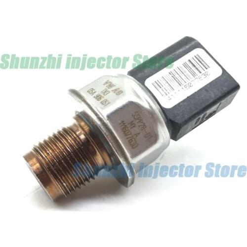 Echt CR Brandstof Rail Druksensor Voor VAG for AU-DI A4 A5 A6 A7 Q5 Q7 for VO-LKSWAGEN 3.0 4.2 TDi 05A906051 55PP28-01