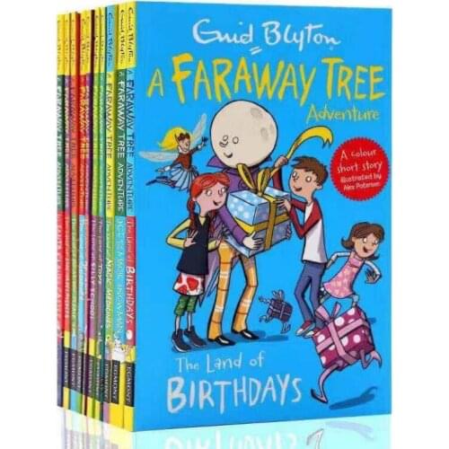 5-12 year Childrens English story book Enid Blyton Faraway Tree picture book help child be reader early education 10pc/set