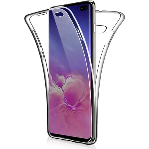 360 Double Silicone Case For Samsung Galaxy S10 Lite S10E E S8 S9 Plus A3 A5 A6 A7 A8 A9 J3 J4 J5 J6 J7 Neo 2018 2017 Note 8 9