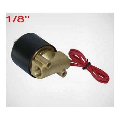 12V DC 1/8" Electric Solenoid Valve Water Air N/C Gas Water Air 2W025-06